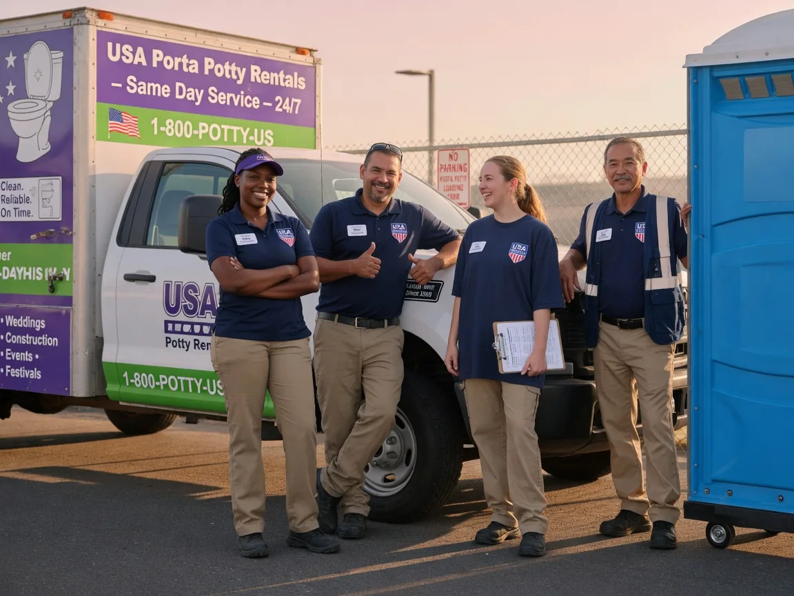 Porta Potty Rental company in College Place, WA
